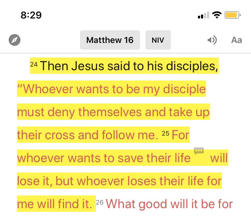 Isaac_Hodgins's tweet photo. Matthew 16:24-25 is one of my favorite verses. Life is truly found when you die to yourself and follow Jesus Christ! https://t.co/RjRGY4xLgj