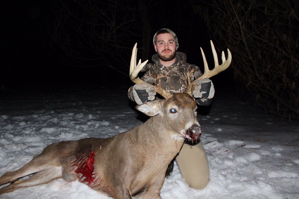 Filled the bow tag last night finally!