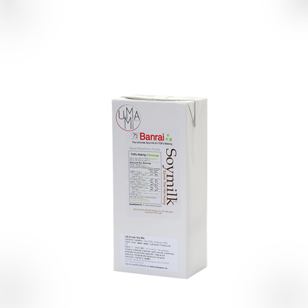 Laroussefoods's tweet photo. This high-quality #soymilk is perfect for #tofu making. It contains a minimum of 15% dry material, which coupled with #nigari, allows the formation of tofu. To prepare your home-made tofu: mix 125ml of soymilk &amp; 5ml of #nigari, cover &amp; steam cook for 10 min. https://t.co/SeWs6r7oKv