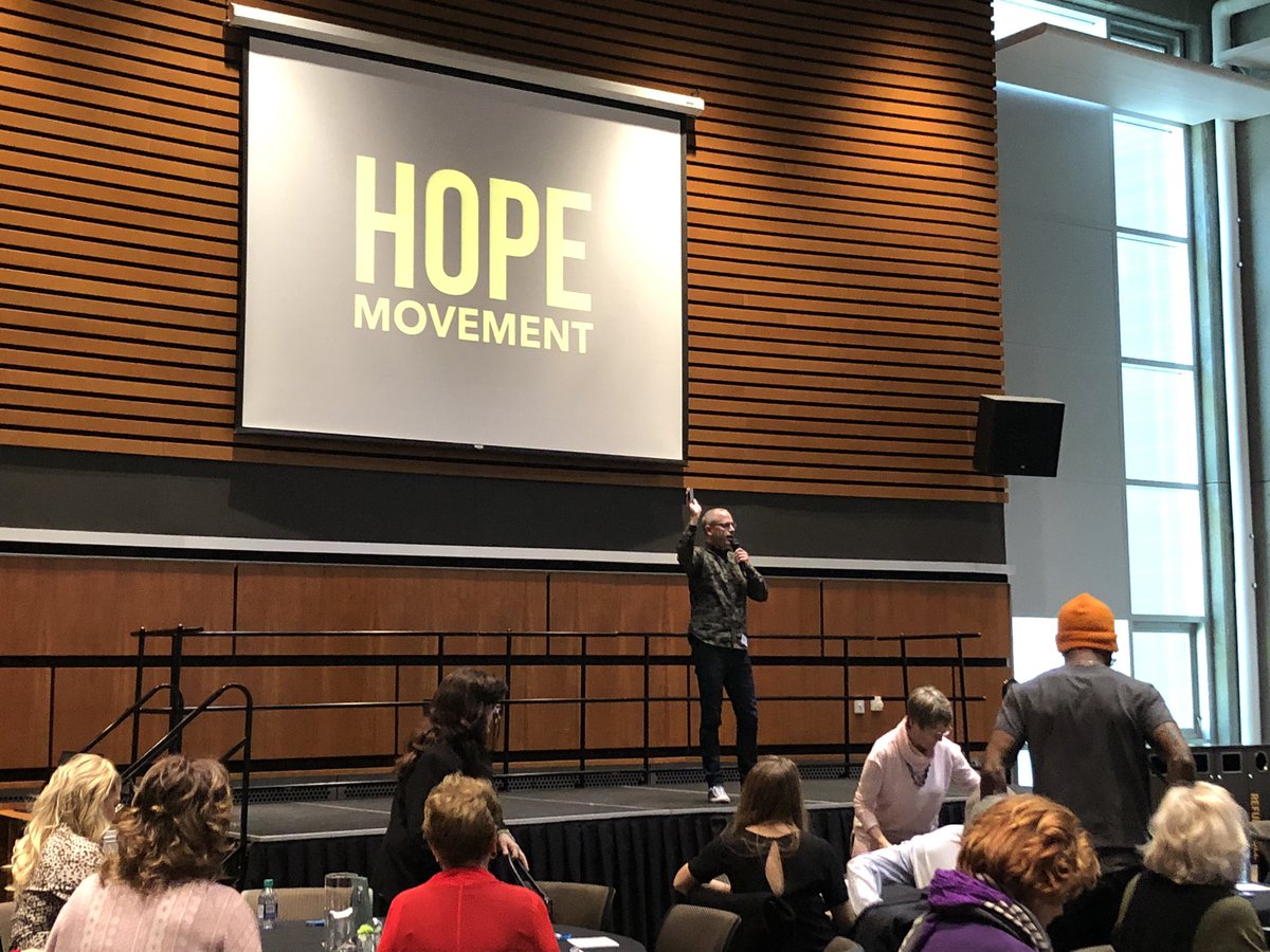 AimeeM_606's tweet photo. Here at @mountroyal4u the #LetsTalkHope conference is currently underway with speakers having a discussion on how to improve  mental health across Canada. #HopeMovement #MentalHealth #MentalHeathAwareness #YYC #RTBNNews #Newsfile https://t.co/TfX57nriLz