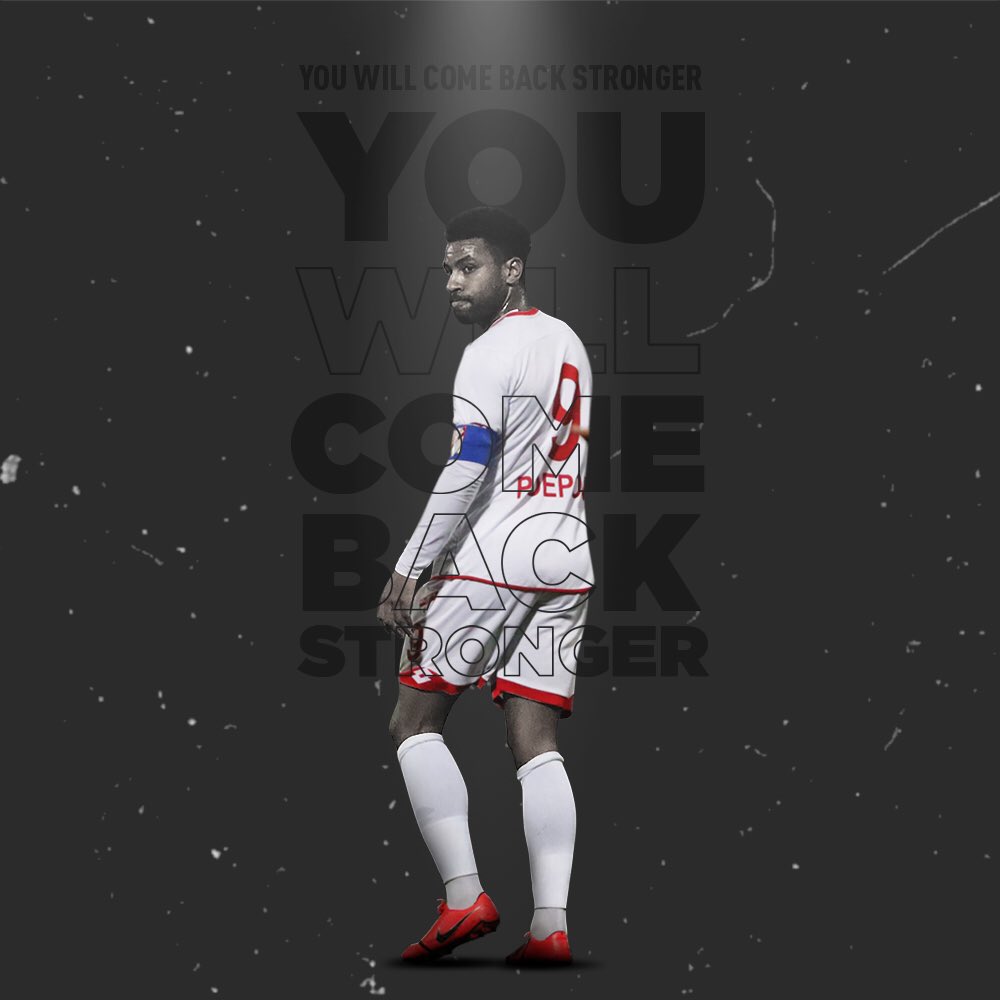 You will come back stronger! 👑 #RydellPoepon #Boluspor