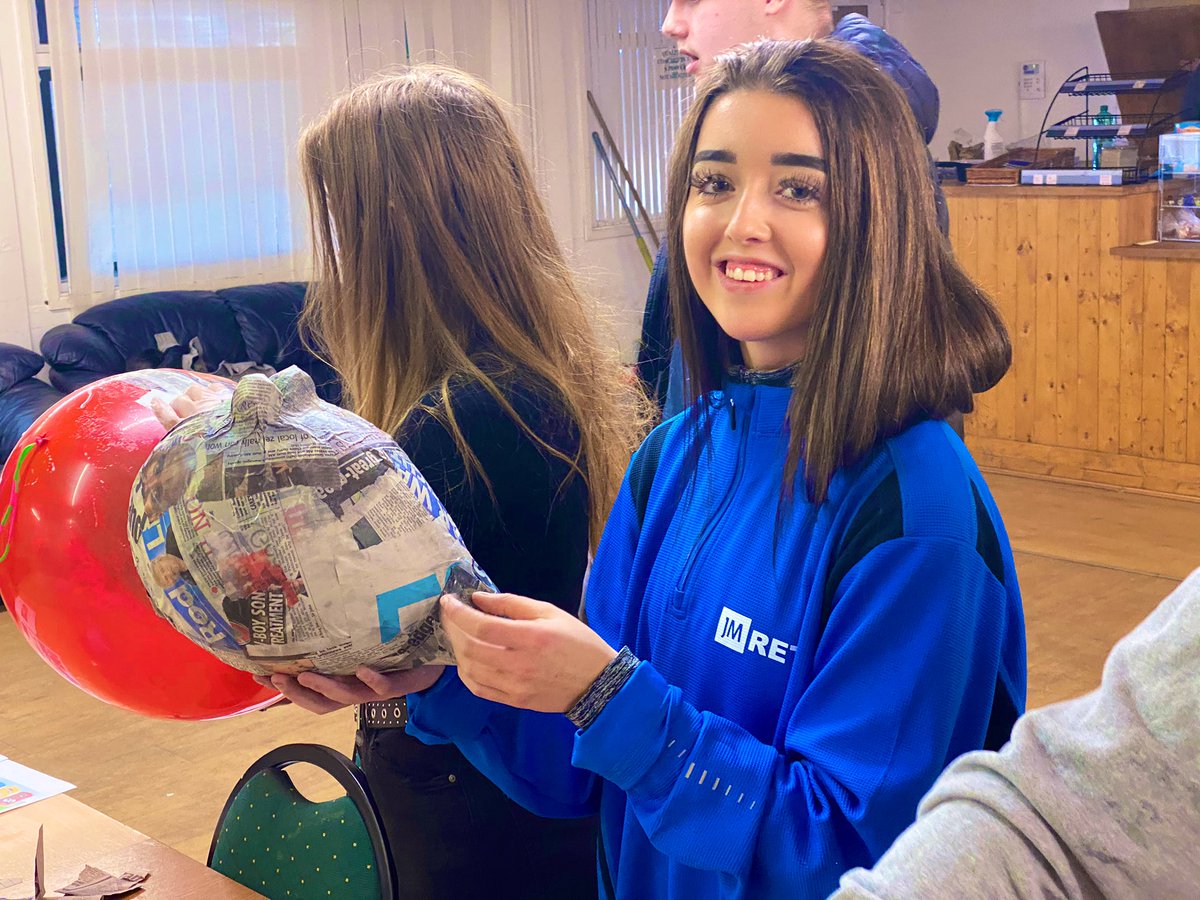 ART 🎈 Fantastic afternoon as <a href="/UndegunArts/">UndegunArts</a>’s Representatives Dawn McGuire &amp; <a href="/ACPGB/">ACPGB</a>’s Jorge Szabo continued the Community Arts project which delivers many relatable transferable skills to our Trainee TA’s so that they can be creative within the educational setting 🙌