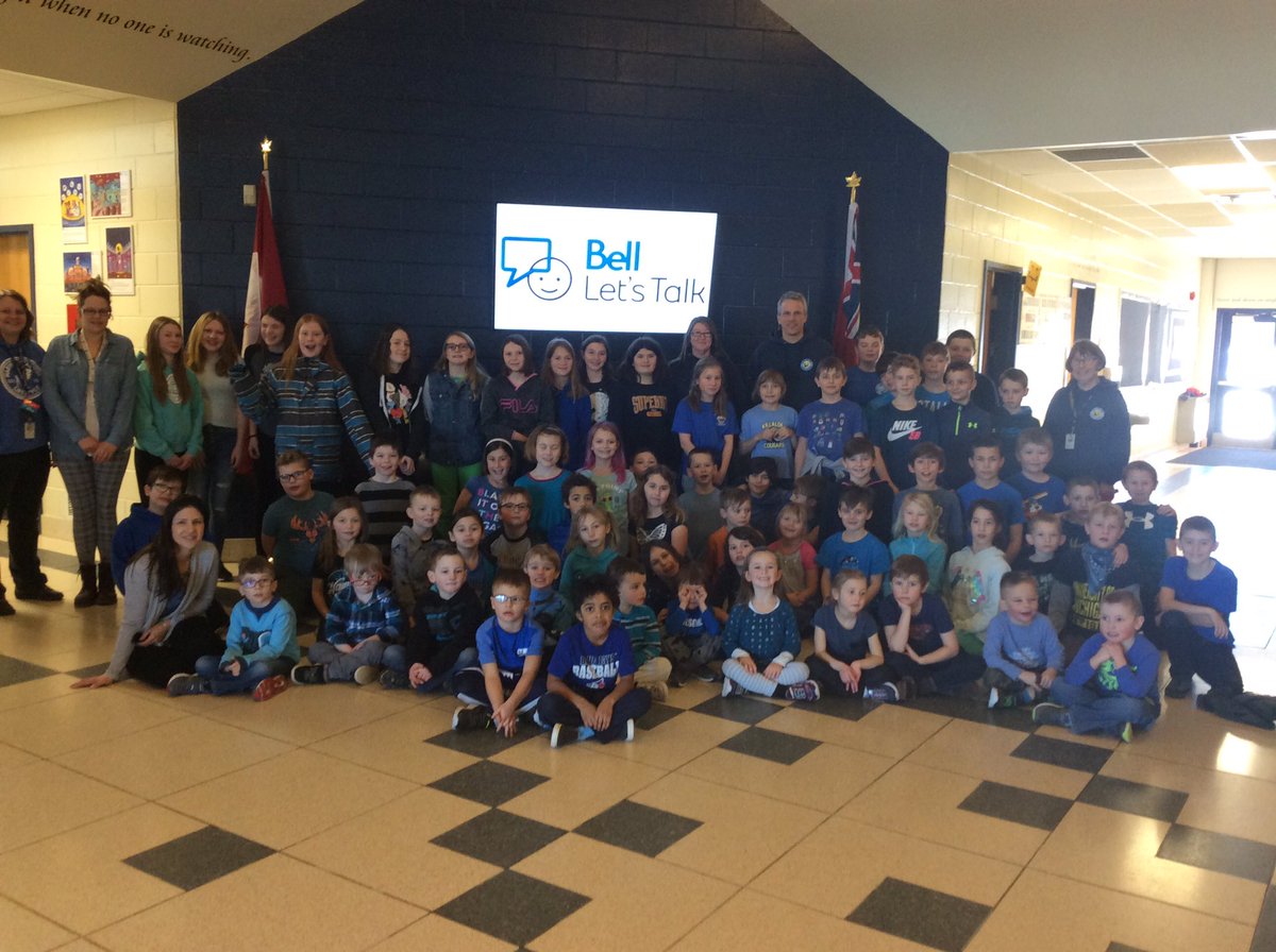 Let's end the stigma. Let's talk about mental health! #BellLetsTaIk <a href="/LisaLaRiviere/">RCDSB Mental Health</a> @RCDSB