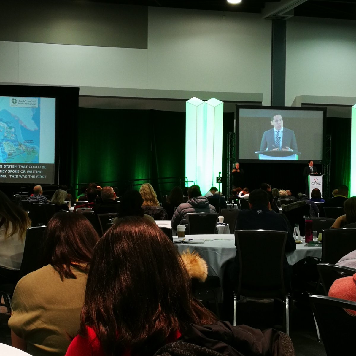 #Cannexus20 closing keynote speaker Natan Obed, President of ITK eloquently explains changes required to support our Inuit people in the reconciliation process &amp; need for a national strategy for Inuit Education ... #accesstoeducation #reconciliation