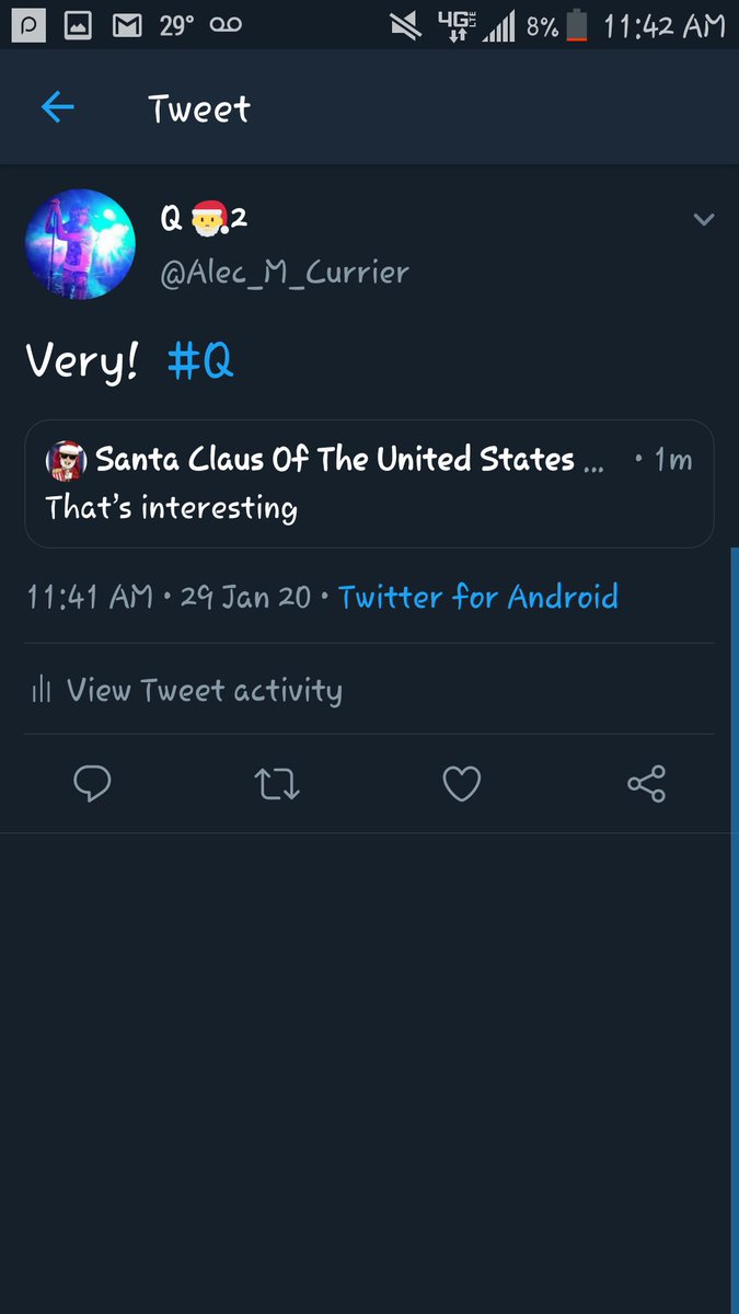 Alec_M_Currier's tweet photo. Morning Santa! #Q #SCOTUS2 #SpeedTweets ππ https://t.co/Qe6YfHnwBz