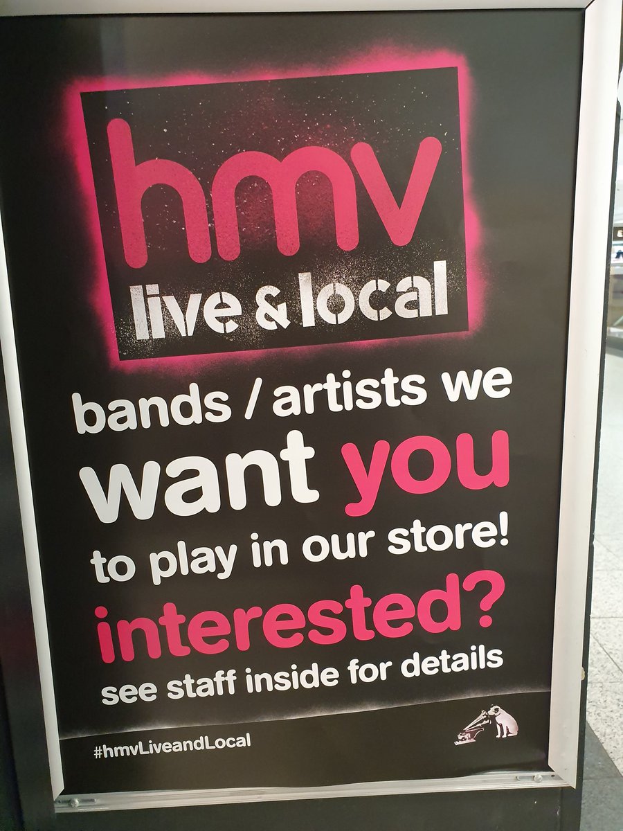 hmv Manchester tweet media