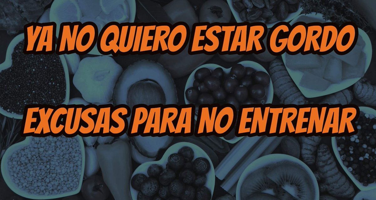 noestoyobeso's tweet photo. ¿Cuántas veces has puesto excusas para no ir a entrenar? ¿Cuántas veces has postpuesto tu entrenamiento?

- YouTube: https://t.co/zFhPfdnlUW
- Facebook: https://t.co/m5Ek6ok3fL
- Instagram: https://t.co/RPvdmTd3Za https://t.co/9dKr4HbuoX