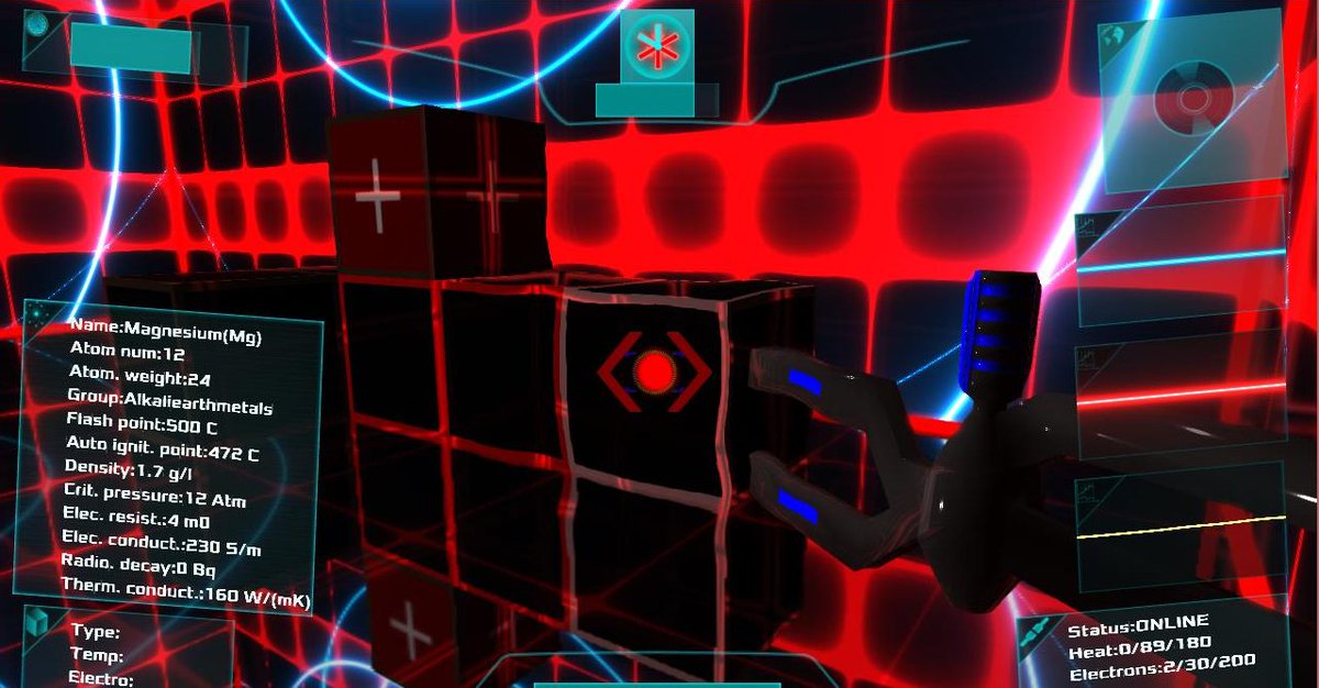 elementalgame1's tweet photo. Pure elements!  Steam:https://t.co/RvyUBcWrCG         #craftelements #gamers #physics #minecraft  #tron #building #nuclear #cubes https://t.co/1b2EDiNYg5