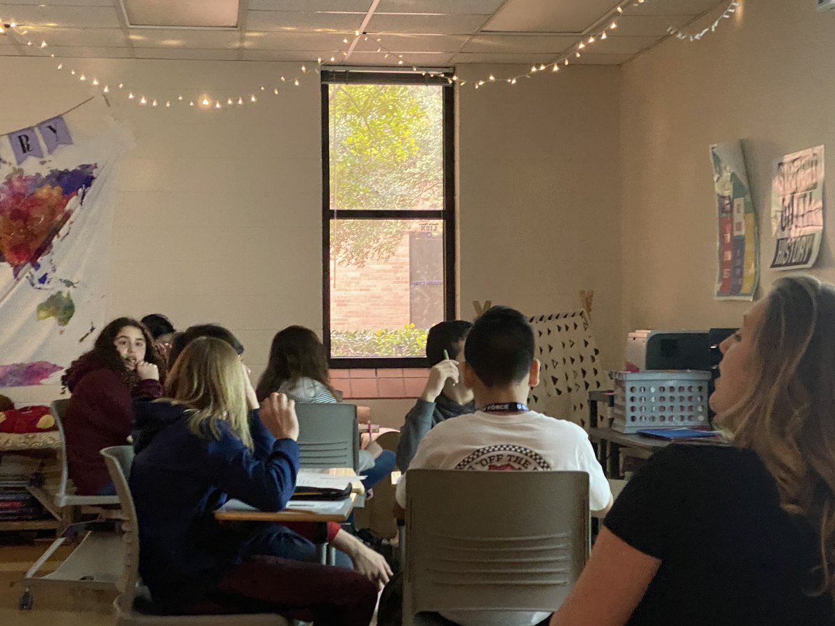 jaquezbilingual's tweet photo. LOVEβ€οΈthe great discussions happening @MsDragoo @Apollo_JH critical thinking w/application questions 2 current situations, the way students applied their learning of UncleTomβsCabin novel 2 create reforms 2 relevant issues to themAMAZING! #4Csinaction @DiscoveryEd @RichardsonISD https://t.co/iVS1XWn35D