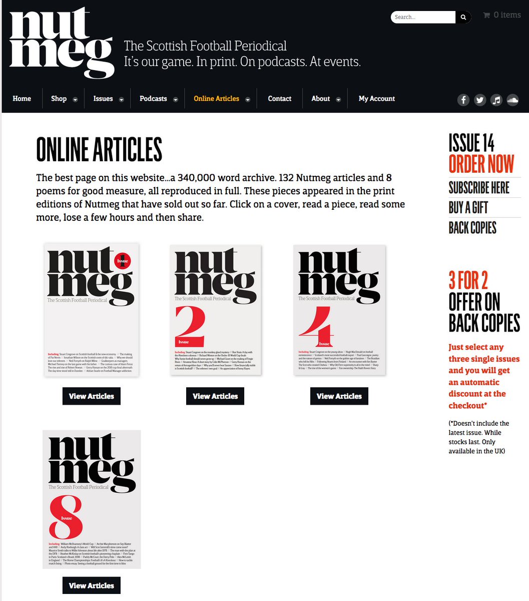 NutmegMagazine's tweet photo. As editions sell out we are making articles available on our website 👉https://t.co/kSp5KFTi6G
Includes: @d_gray_writer @Detroit67Book @Redblaes @alan_pattullo @hjmckinlay @richardwinton @sfcalcio @mauricesmithtvi @GinnyClark @sked21 @how_greg + many more. Please spread the word https://t.co/9CJaSabRlZ