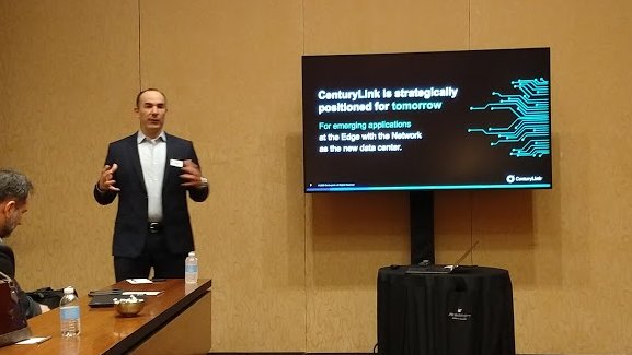 danesiniIDC's tweet photo. Felipe Castro, Director Product Management on Edge Computing: "@CenturyLink's value proposition is to migrate, store, secure and manage valuable digital assets from customers' premises to CTL's Edge Locations or Datacenters and third party partnerships"  #centurylinkAR https://t.co/oWiSvMf13h