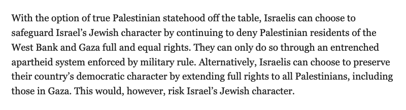 <a href="/SBHendrix/">Steve Hendrix</a> <a href="/reglash/">Ruth Marks Eglash</a> ECFR's <a href="/H_Lovatt/">Hugh Lovatt</a>: a wildly unrealistic best-case scenario in Trump's plan gives Palestinians "an atrophied entity made up of disconnected Bantustans." In practice, it'll just cement race-based dual legal systems as an inseparable feature of Israel as such. ecfr.eu/article/commen…