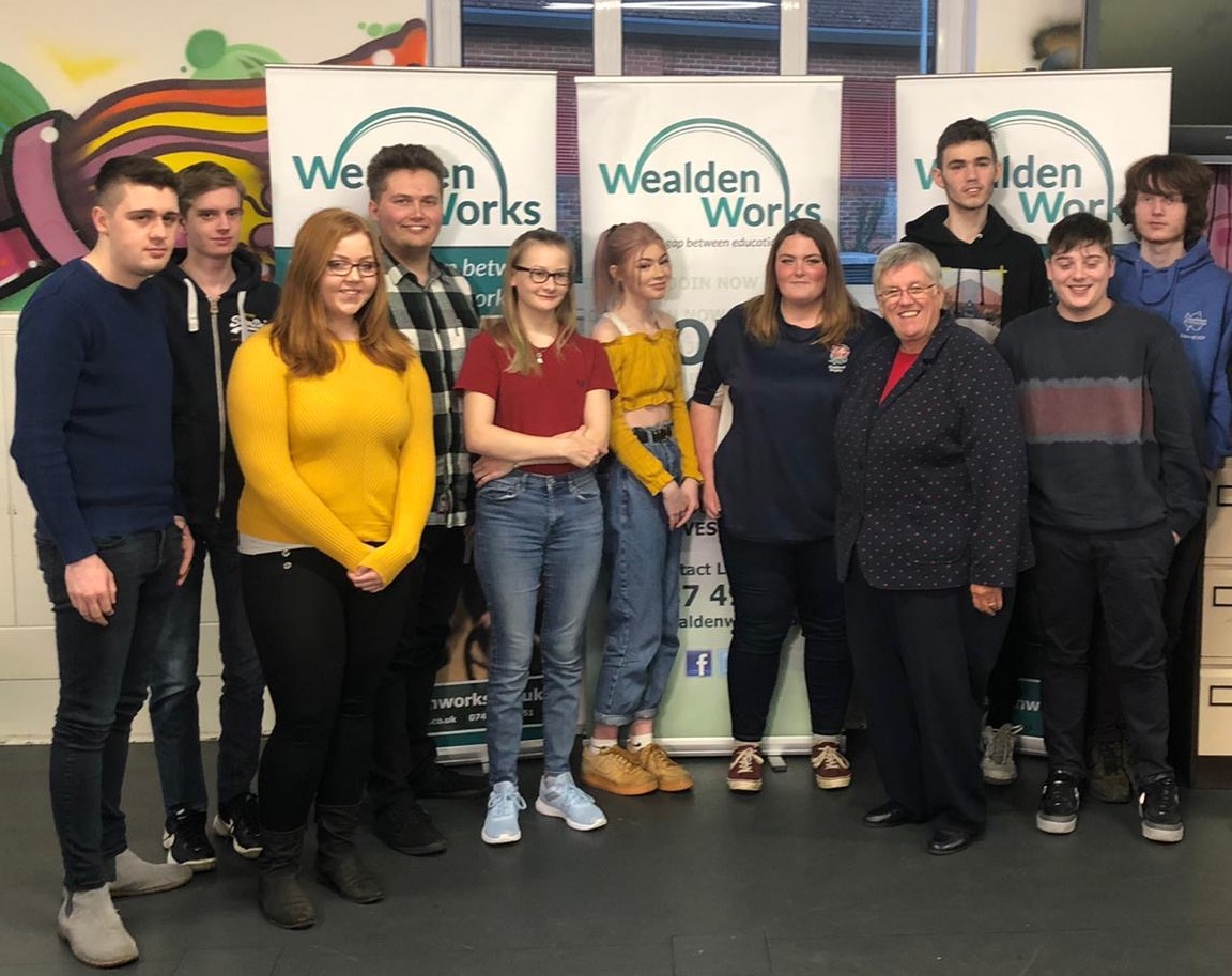 DWPgovuk's tweet photo. Today, Lords Minister Baroness Stedman-Scott visited Wealden Works, a rural community employment project for local young people. She spent time speaking to staff and participants who have benefited from the invaluable and life-changing support offered. https://t.co/MNH1Ov7q6I