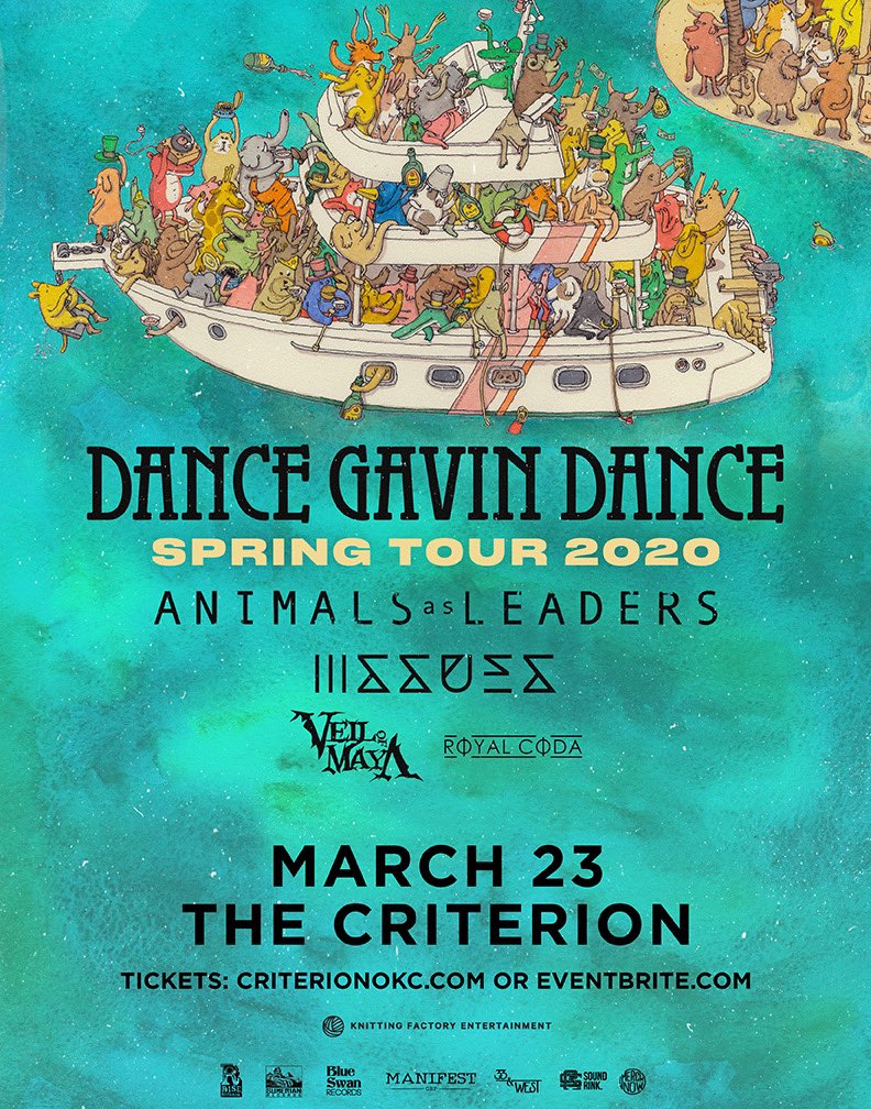 CriterionOKC's tweet photo. We’re PUMPED @issues is joining @DGDtheband on the #SpringTour2020 with @AnimalsAsLeader , @veilofmayaband and @RoyalCoda March 23🤘Tickets are going quick, grab yours today! https://t.co/MleT57USfu