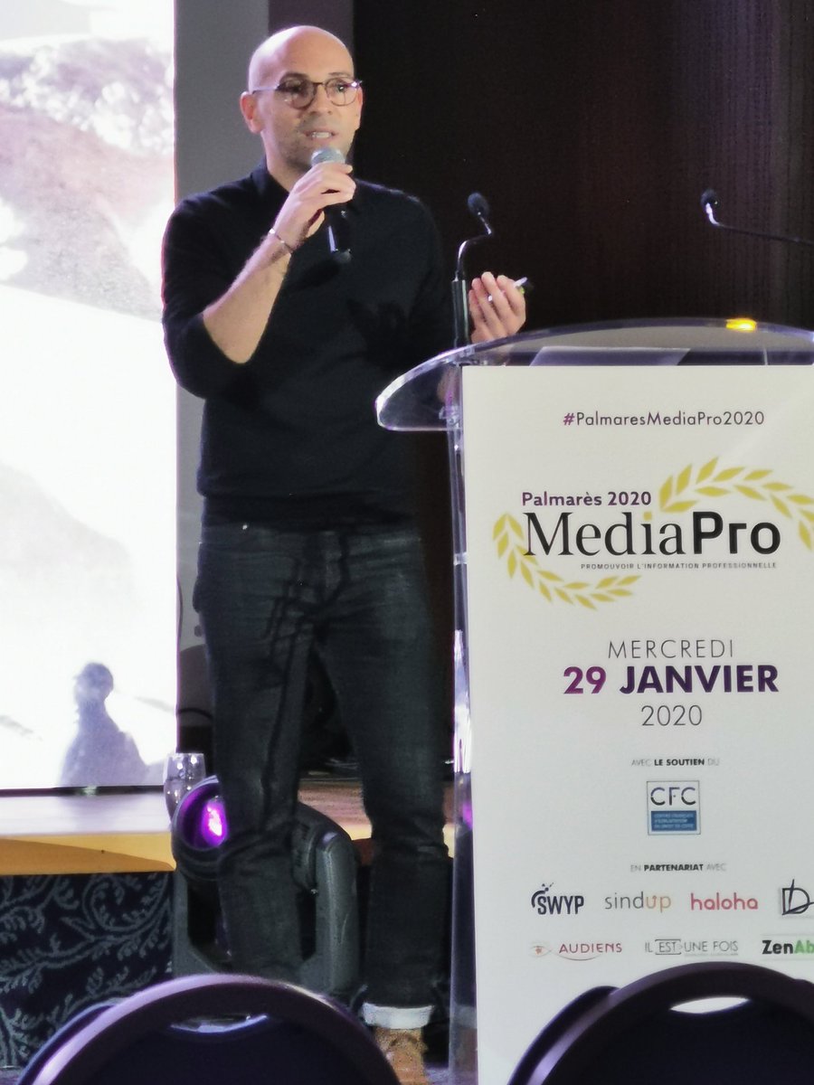 Ce soir c'est le palmarès @MediaPro_fr !