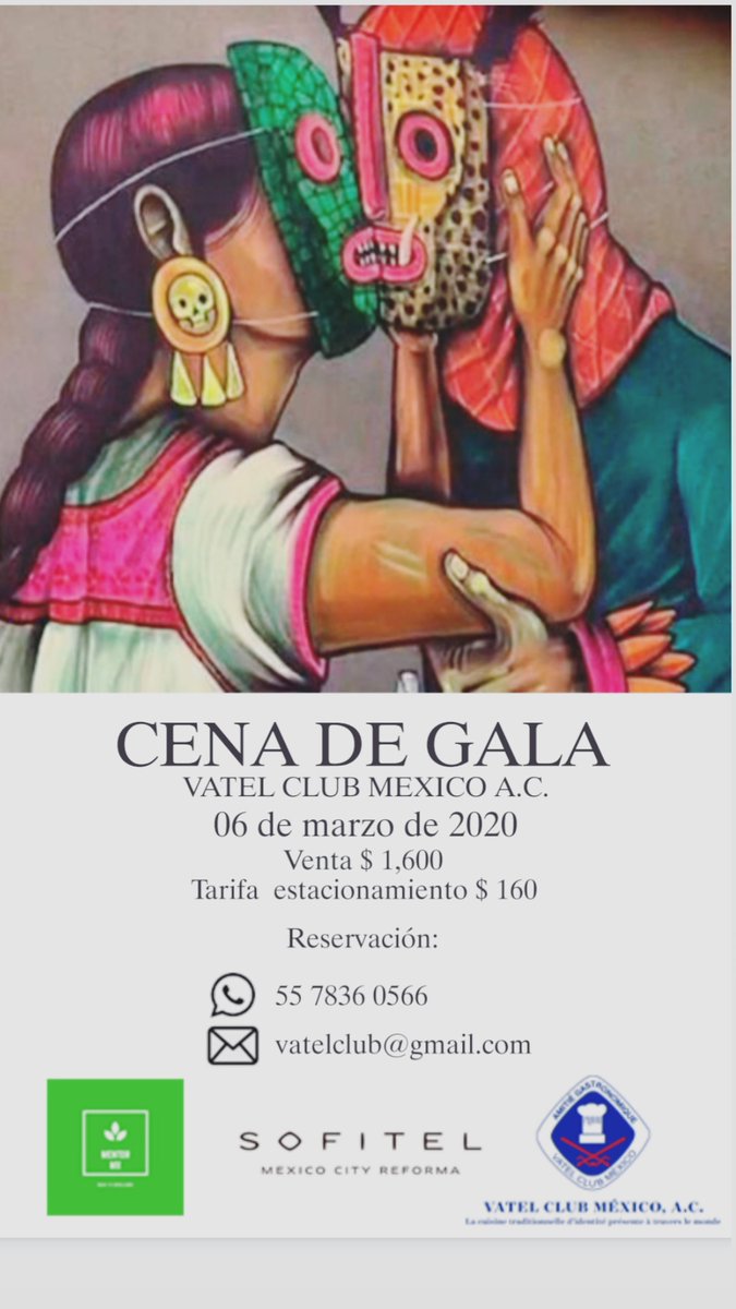 vatelclubmexico's tweet photo. Ya viene la #CenadeGala #VatelClubMéxico. Próximo 6 de marzo #SofitelMexicoCity. Reservación indispensable. @Guy_Santoro @ChefAzari @CHEFFRED @chef_grivera @FedericoALopez @ChrisBra_kicho @Chefluisbarocio @AaronCh40472912 @JavPlascencia @laloplascencia @ClubVatel @chefvictorpuma https://t.co/RJMv6ChFxD