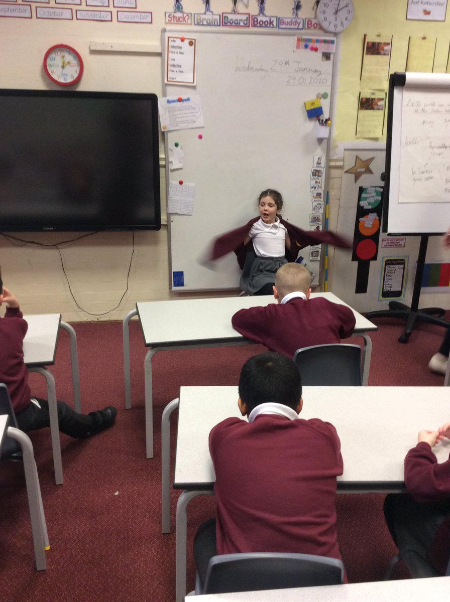 ABCPschool's tweet photo. #Class3J enjoyed hotseating the Phoenix to see how it felt during different parts of our story #ABPSEnglish https://t.co/Mky2SAweXN