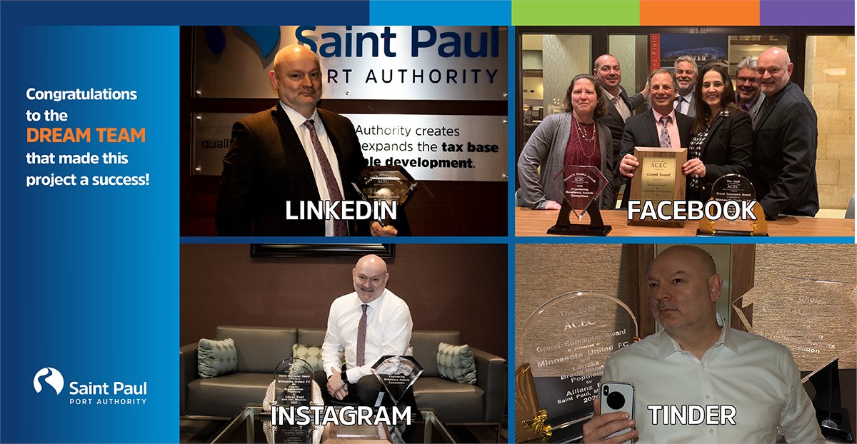 SPPortAuthority's tweet photo. No matter the platform, we are proud to be part of this award-winning #DreamTeam that made a significant impact at @allianzfield
#ReadMore
https://t.co/7sTfv50pzM
#DollyPartonChallenge @BraunIntertec @stoelrives #loucks #WaterConservation #Sustainability #Stormwater https://t.co/4wxpd1ROBn