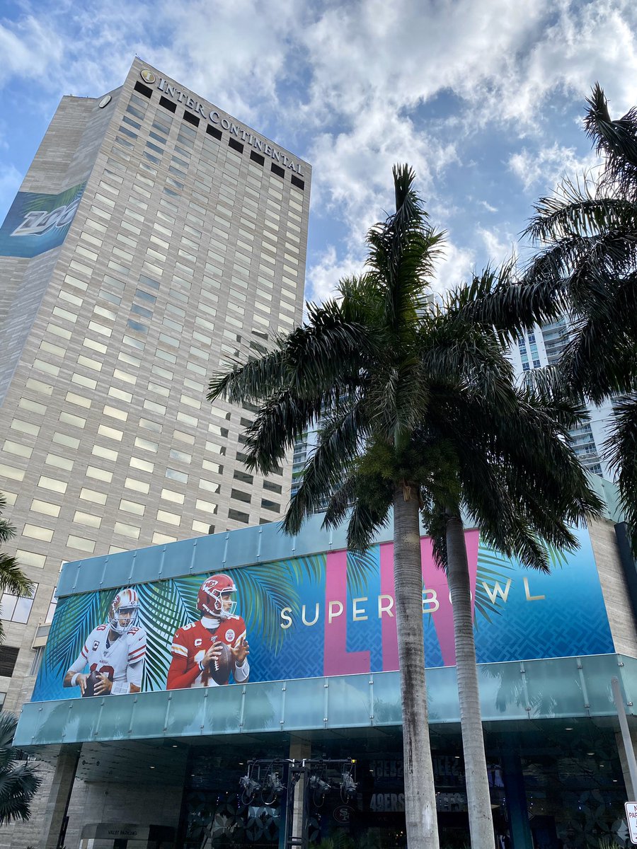 danthonyruffo's tweet photo. Settling in for #SBLIV in Miami! https://t.co/PZZdHmfB0H