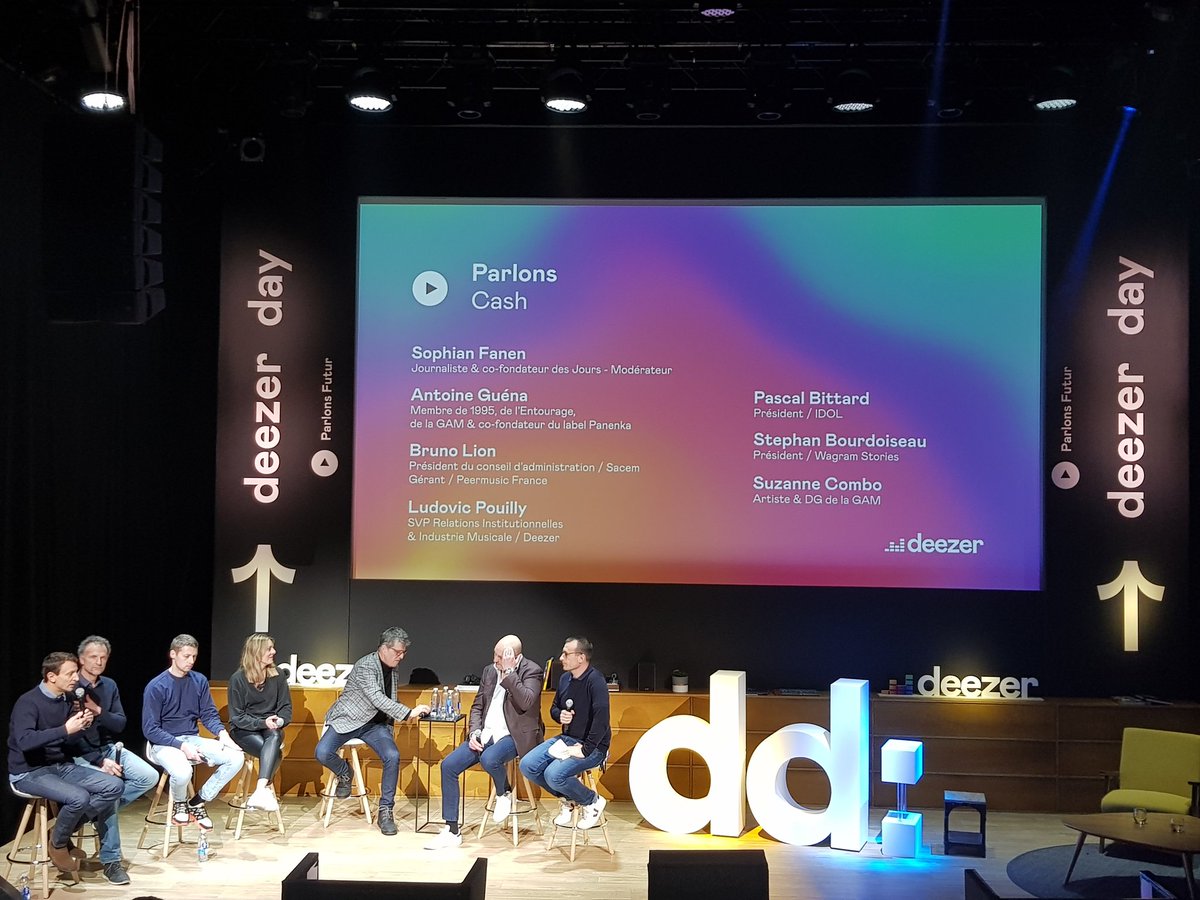 mleva's tweet photo. "Il faut penser à l'avenir de la diversité" dans le choix de la rémunération #deezerday #UCPS https://t.co/NIXH9K4Z7i