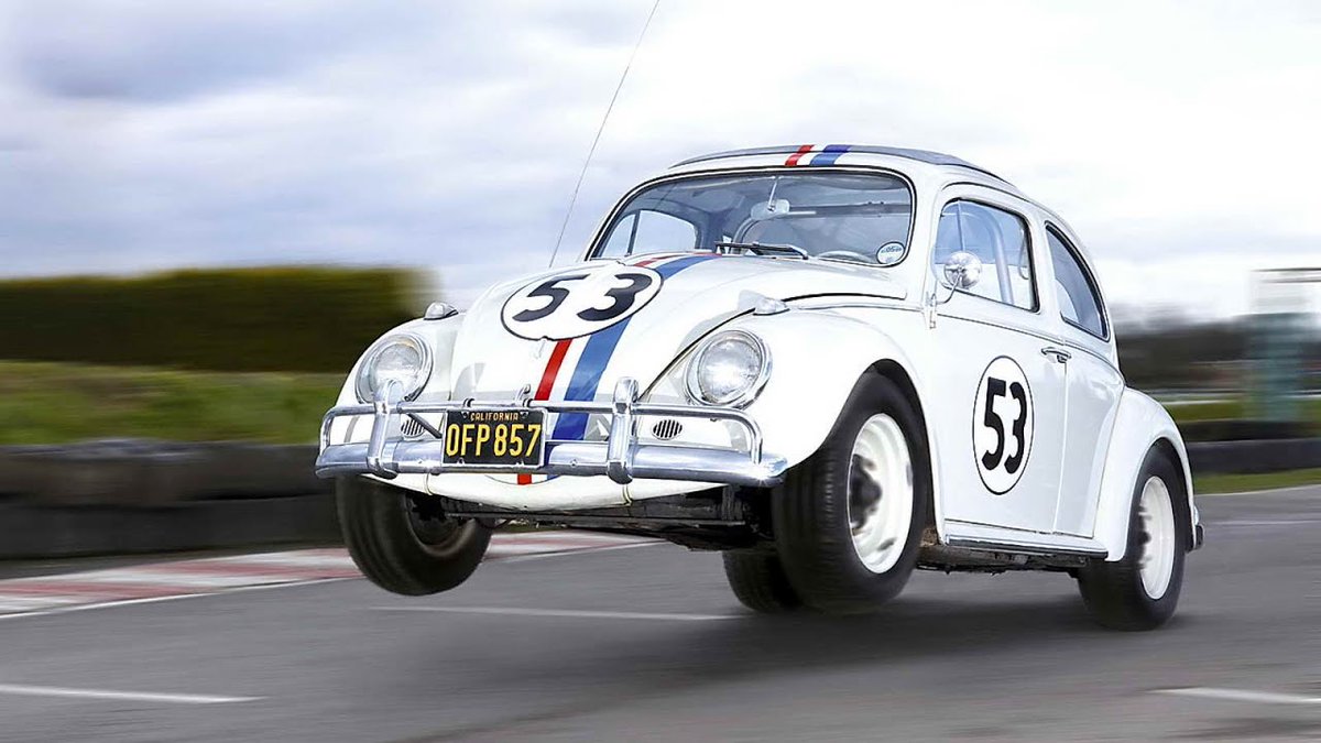 TweddleGroup's tweet photo. To show our love for the discontinued Bug, we salute veteran screen star and the only Beetle ever to party with Lindsay Lohan--that we know of--Herbie, the Love Bug.
.
.
.
#TweddleGroup #FamousCars #TGCarOfTheWeek #ProductSupportMadeEasy #vwbug #vwbeetle #herbiethelovebug https://t.co/iW1IjwE68n