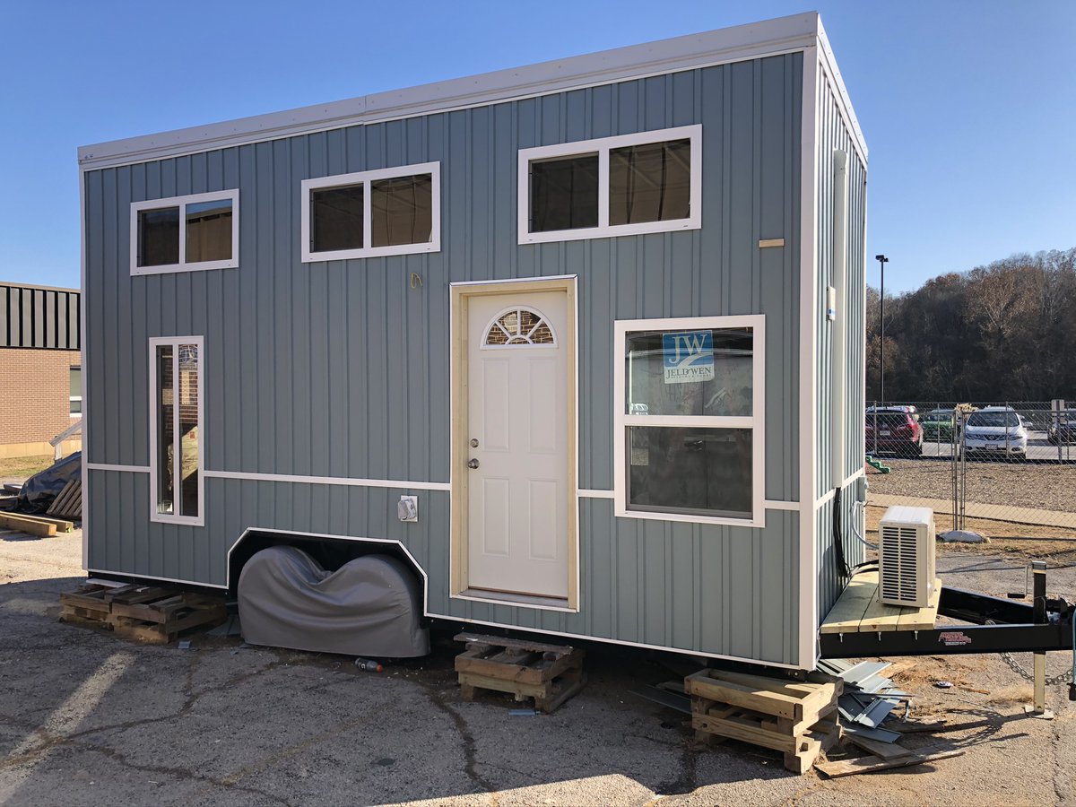 BillEdw35541535's tweet photo. Tiny House Auction scheduled for May of this year 2020.

Rockwood School district has two of these in construction at Eureka High School and Rockwood Summit High School (St. Louis, MO)

https://t.co/8YJ7Ua2FBc https://t.co/sN5cMb4GyR