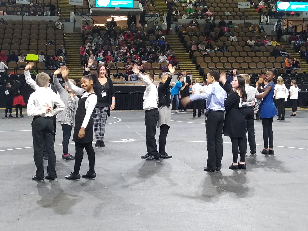 Waving to their tap fans! <a href="/tosaschools/">Wauwatosa Schools</a>