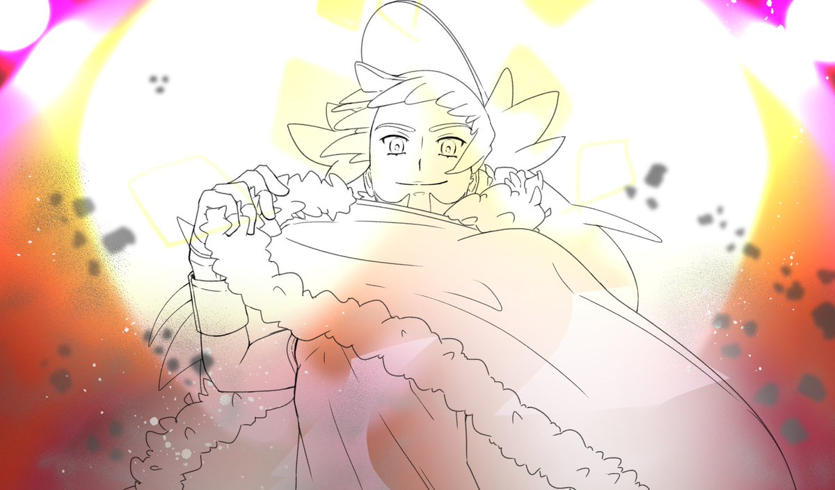 経過イラスト
#ダンデ 