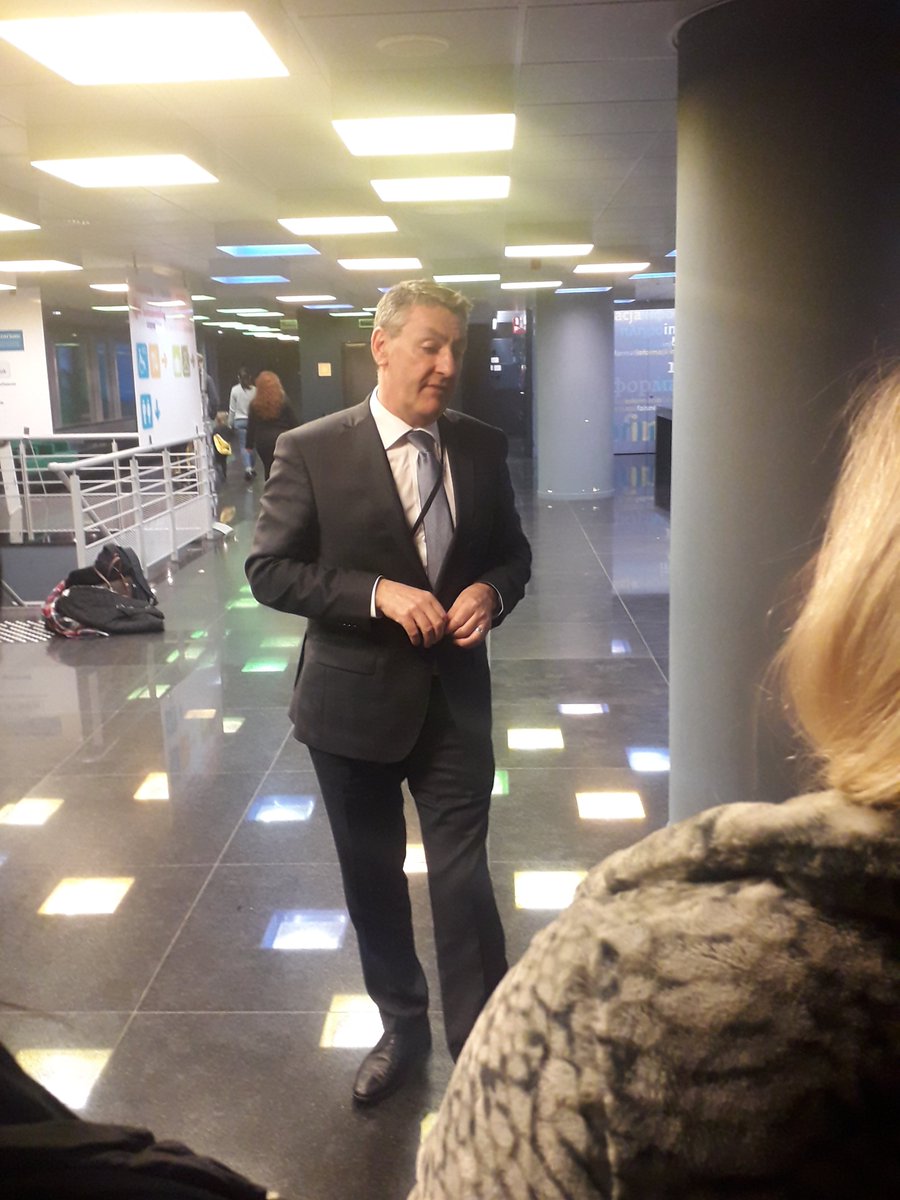 deckie's tweet photo. Many thanks to @BillyKelleherEU for meeting with our @LawUCC students during our visit to Brussels today #eutrip2020 https://t.co/gZNDOezA3l