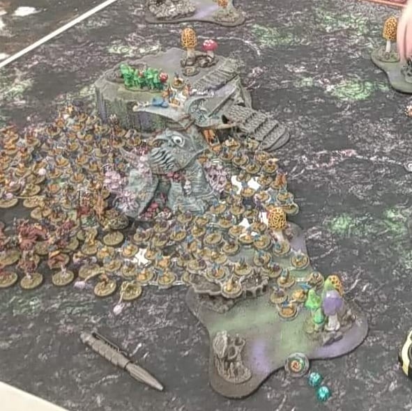 KehoePainting's tweet photo. Took the Gitz to LVO this year and went 3-1-1. Had a blast playing and hanging out with everyone. Managed to finish #3 Gitz player on ITC, for 2020 going for that #1 spot.
#lvo2020 #gloomspitegitz #warhammer #ageofsigmar https://t.co/PMbZkCkrA4