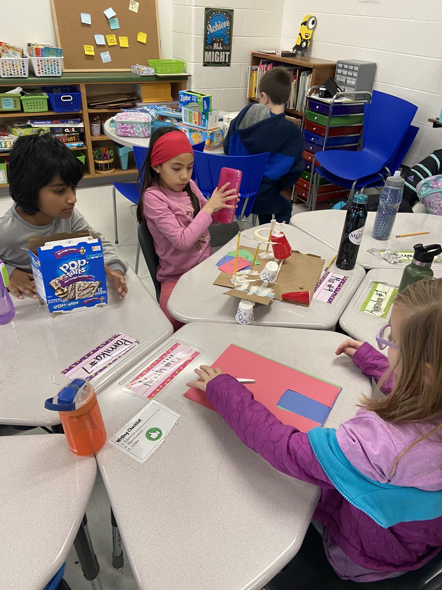MrsKathrynCook's tweet photo. Games are really coming together! Love watching the collaboration and critical thinking at work! #pblworks #gpgators #lcps @GoshenPostES https://t.co/VVUEN7aMMw
