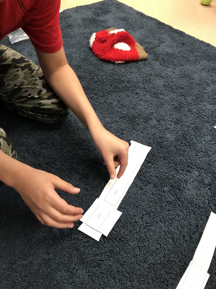 MrsWilliamsCla4's tweet photo. Racing to make one #whole using #fractions with unlike #denominators !  #handson #mathgames #buildingconceptualunderstanding #fun ⁦@MAS_WP⁩ #WPProud ⁦@wpmathchat⁩ https://t.co/EEVX9keB9z