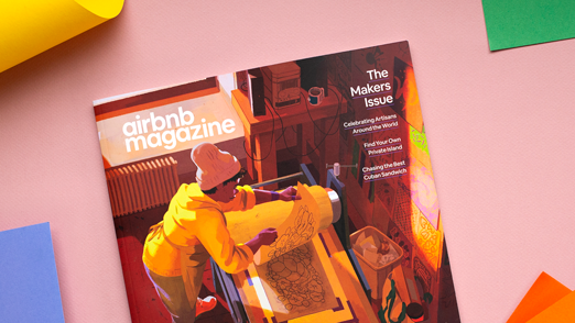 The latest issue of Airbnb Magazine celebrates the creative spirit and craftsmanship of makers worldwide.

From mosaic artists in Rome to a Manhattan hatmaker, see how people are sharing their passions with the world in Airbnb Magazine: abnb.co/4dqx2

✍️: @rebeccamock