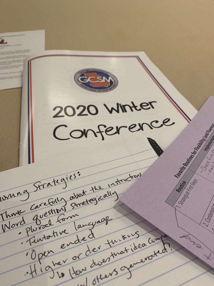 MrsCulliver's tweet photo. #CurrentSituation. Building my capacity to build the capacity of teachers. #GCSM2020 @GCSMathEdLeader https://t.co/fj9VkCeWRJ