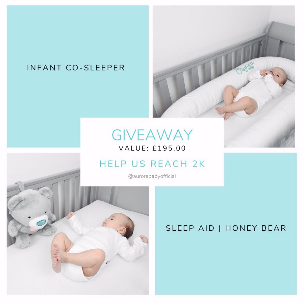 aurorababyco's tweet photo. ✨GIVEAWAY✨

What Do I Win? 
• Infant Co-Sleeping Nest 😍
• Infant Sleep Aid | Honey Bear 😍

Head Over to Instagram to Enter: https://t.co/7VSWijA6iJ 

GOOD LUCK 🤞🏼❤️

#aurorababyofficial #babyproducts #baby #giveaway https://t.co/atZp5YhKxa