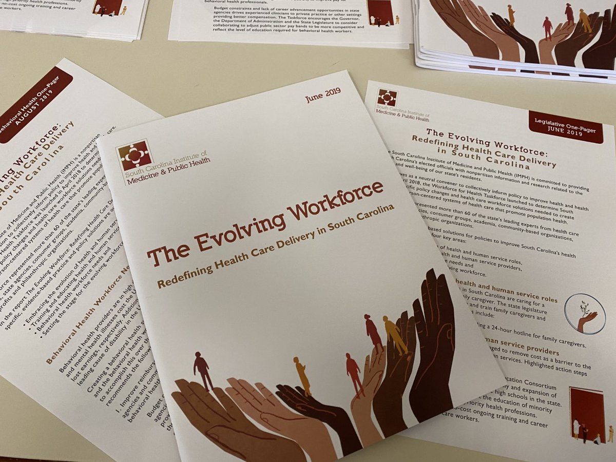 SC_IMPH's tweet photo. Yesterday, IMPH Project Director Brie Hunt presented on the progress since the release of #workforceforhealth to @HealthierSC #healthiersc https://t.co/qGZpOTyI3C