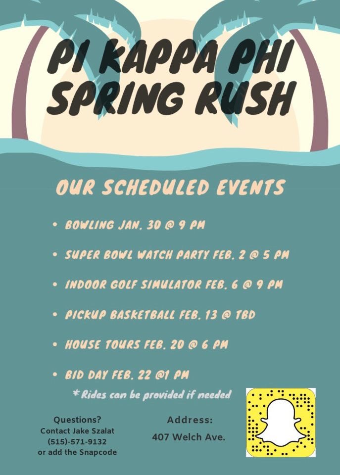 Pi Kappa Phi (Iowa State University) tweet media