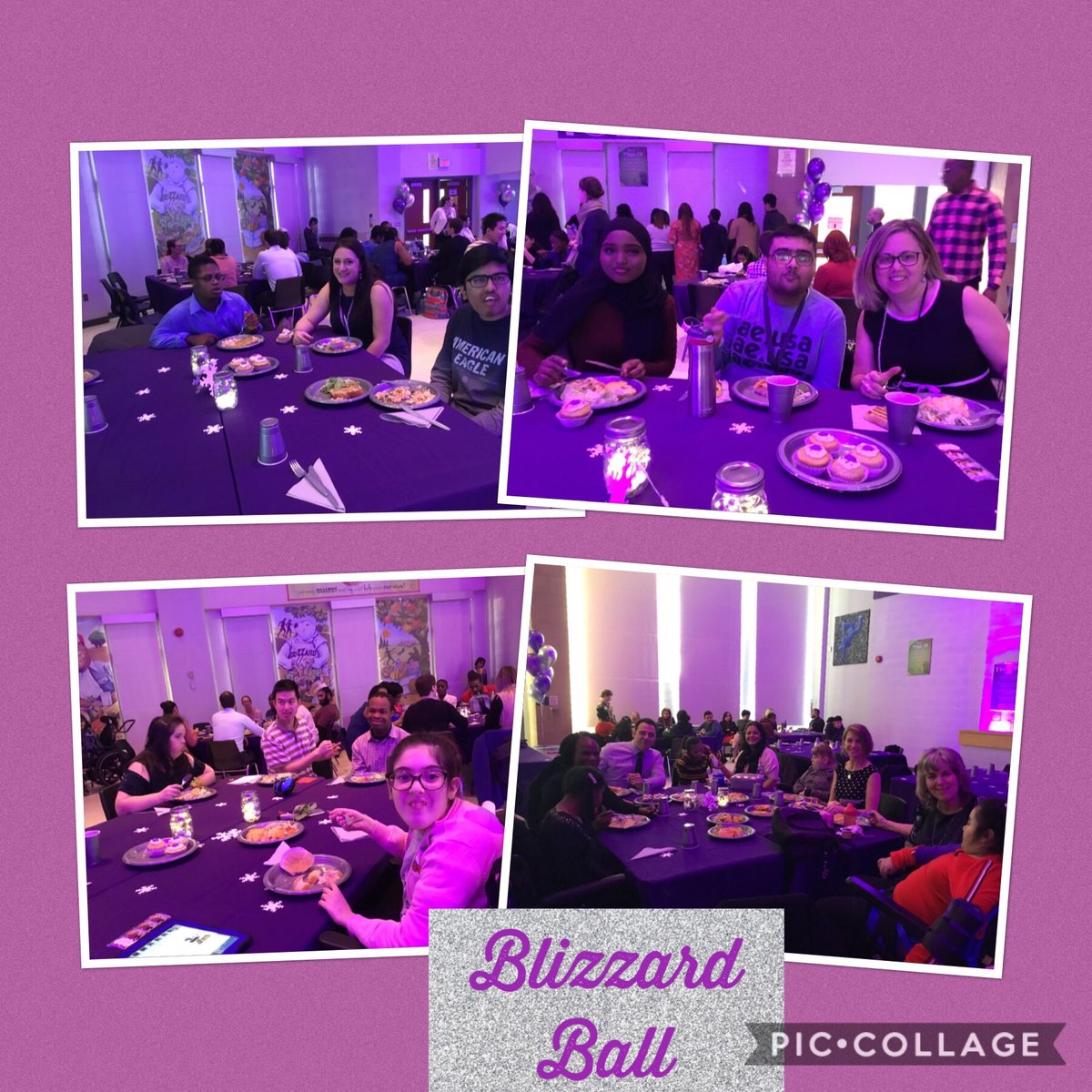Student and staff enjoying the lunch at Blizzard Ball! Great catering by Wooden Spoon at Parkholme School. #blizzard2020 <a href="/WoodenSpoon2593/">Wooden Spoon</a> <a href="/ParkholmeSchool/">Parkholme Secondary School</a> <a href="/PeelSchools/">Peel District School Board</a>