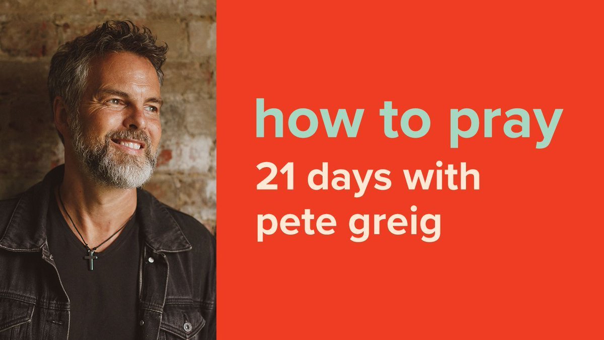 EXCITING UPDATE! 

We've partnered with <a href="/YouVersion/">YouVersion Bible App</a> to produce a 21 day Bible plan focused on <a href="/PeteGreig/">Pete Greig</a>'s book, How to Pray.

It's available to start, right now, on the YouVersion App: bit.ly/YouVersion_How… 🙏📱📖

#HowToPray