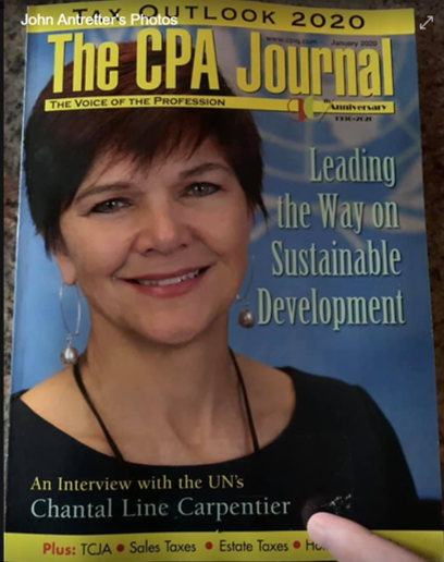 equalmoonshot's tweet photo. "I have a personal goal: #EqualityMoonshot...Women to capture 30% of the wealth that will be created between now &amp; 2030 in achieving the #SDGs." 
"Leading the Way on Sustainable Development: An Exclusive Interview with the UN’s Chantal Line Carpentier" https://t.co/HQAUEFOhHO https://t.co/Hb5TY2I2Sr
