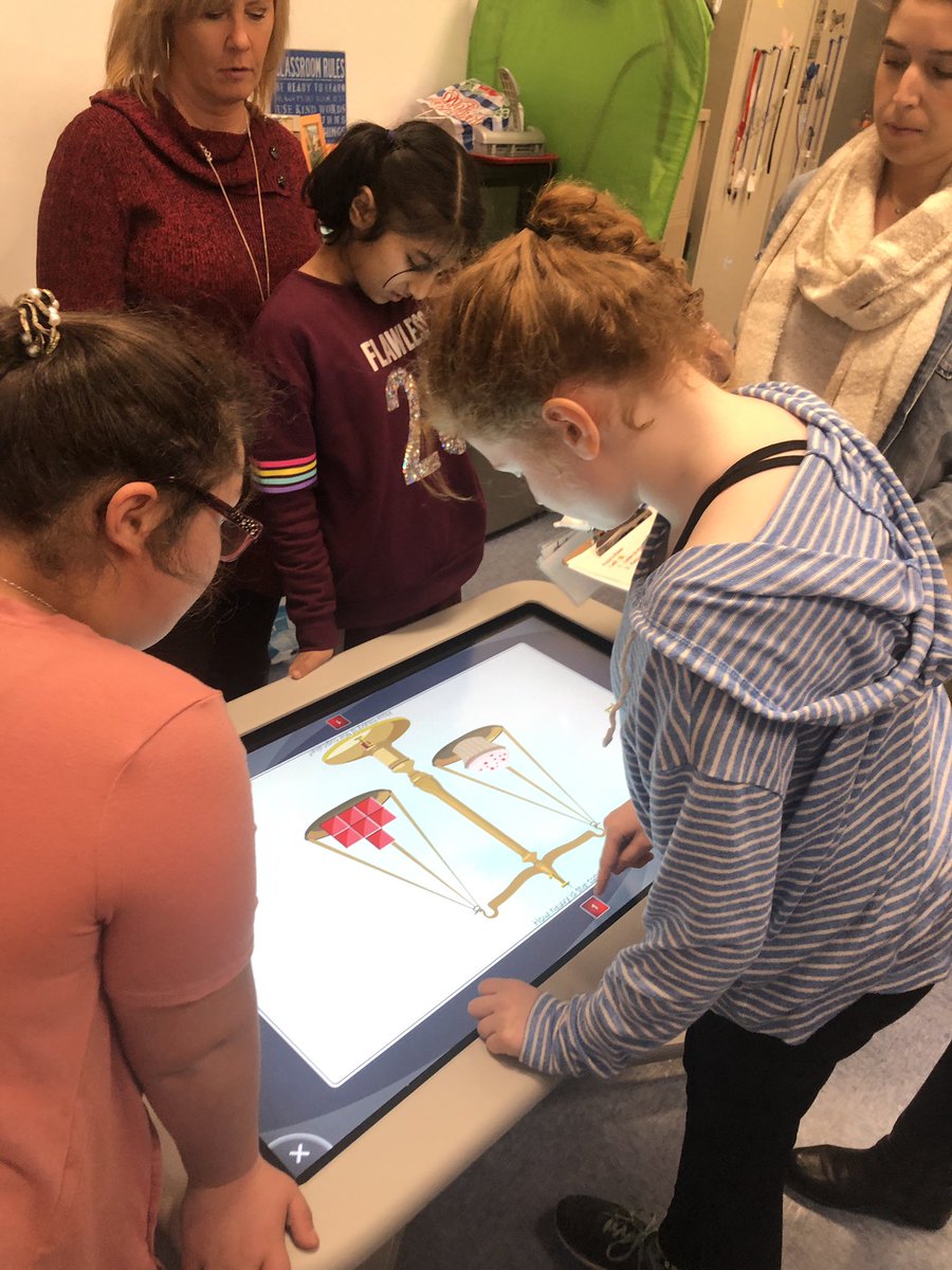 TierneyBethpage's tweet image. During math today, we used the #SMARTtable and practiced different skills! We worked on measurement and telling time. So proud of these hard workers! 😃 @JFK_Bethpage #WeAreBethpage #EdTech