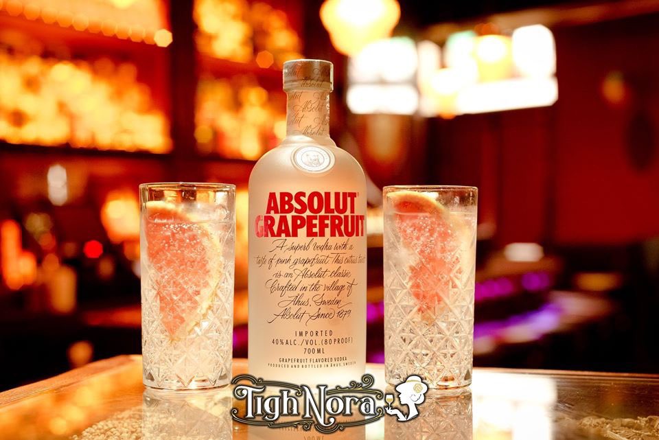Looking for a low-calorie vodka?! Look no further <a href="/absolutvodka/">Absolut</a> Grapefruit has you covered, and it tastes delicious! #absolut #vodka #latinquarterglatalway #galway #thisisgalway