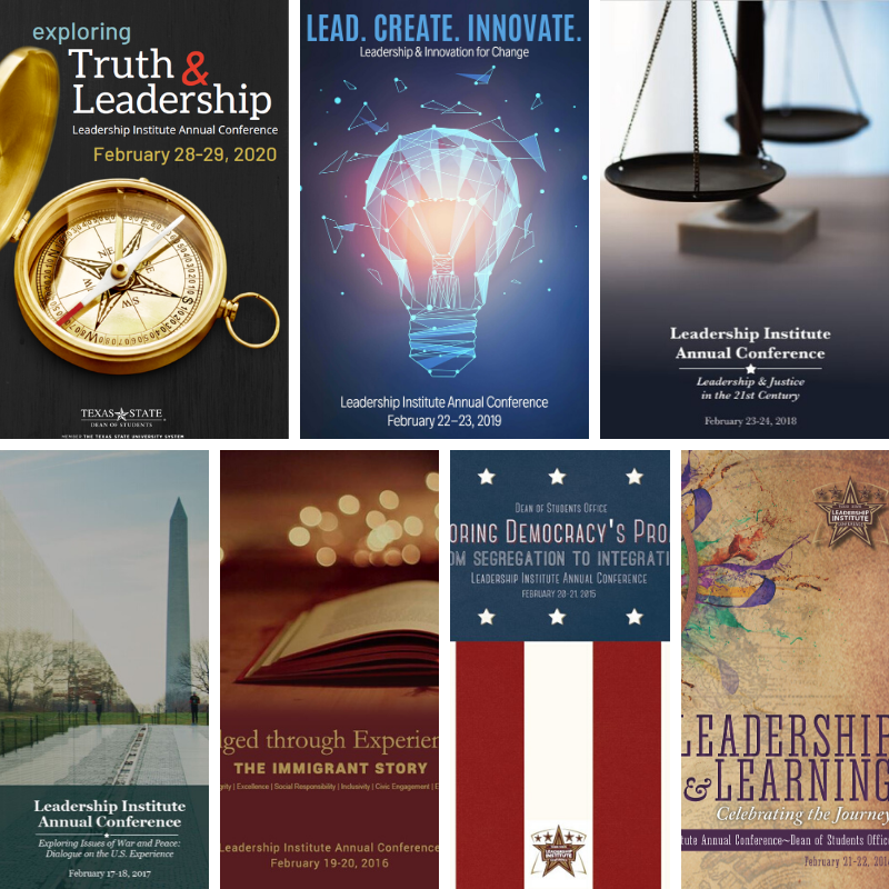 txstleadership's tweet photo. We've been hosting the Leadership Institute Annual Conference for some time now, but we are excited to share some of our history and the wide variety of areas of leadership. Join us for #LIAC20 and many more to come! Link: https://t.co/4GlYAoyTQ4 https://t.co/SRrtFSlN98
