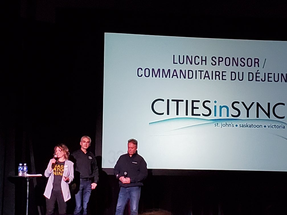 Saskatooning's tweet photo. We are so excited that #CitiesInSync is the lunch sponsor at #TeteATete Tradeshow hosted by @ogcsae https://t.co/gzcXX7Wm7Z