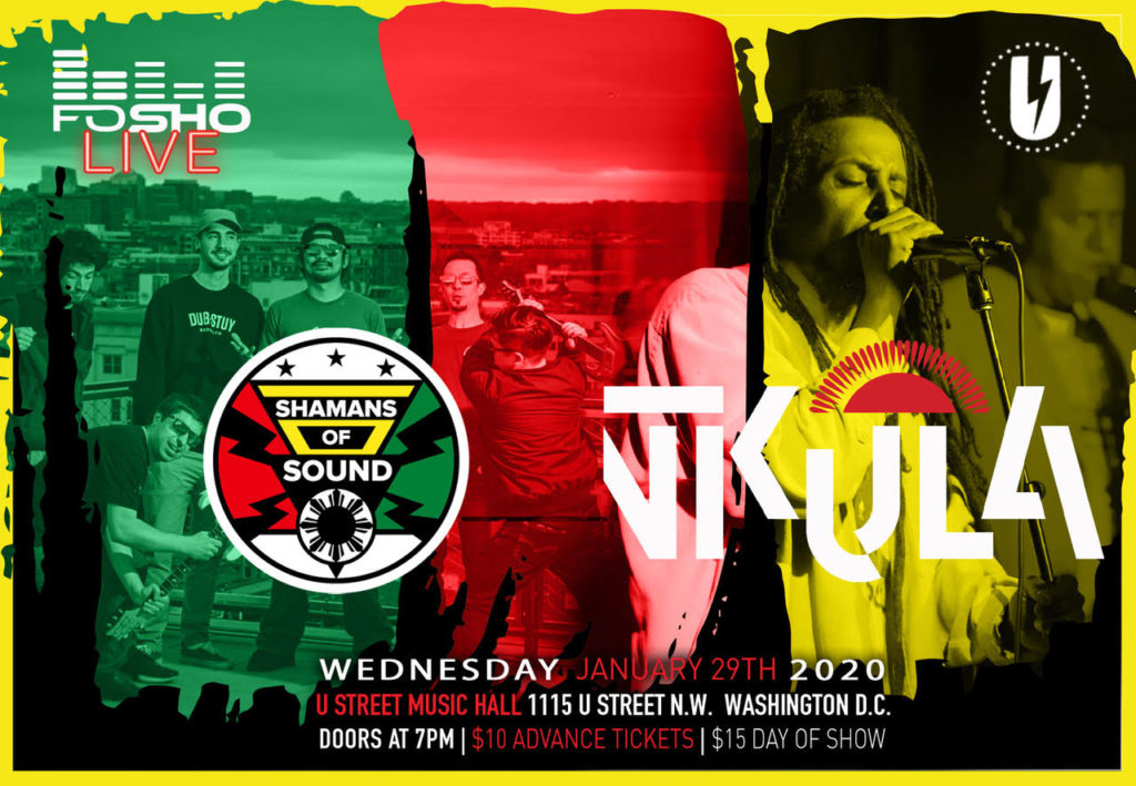 fusicology's tweet photo. Tonight WDC FoSho Live presents Shamans of Sound with Nkula @uhalldc https://t.co/kfilpdlQZ7 #ShamansOfSound #Nkula @shamanssound @Nkula_Music https://t.co/fqsR8R4MJv