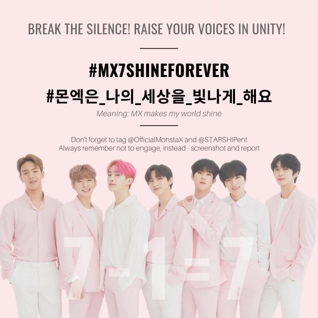 2020013012am KST onwards170th Hashtags @OfficialMonstaX  @STARSHIPent  #MX7ShineForever  #몬엑은_나의_세상을_빛나게_해요