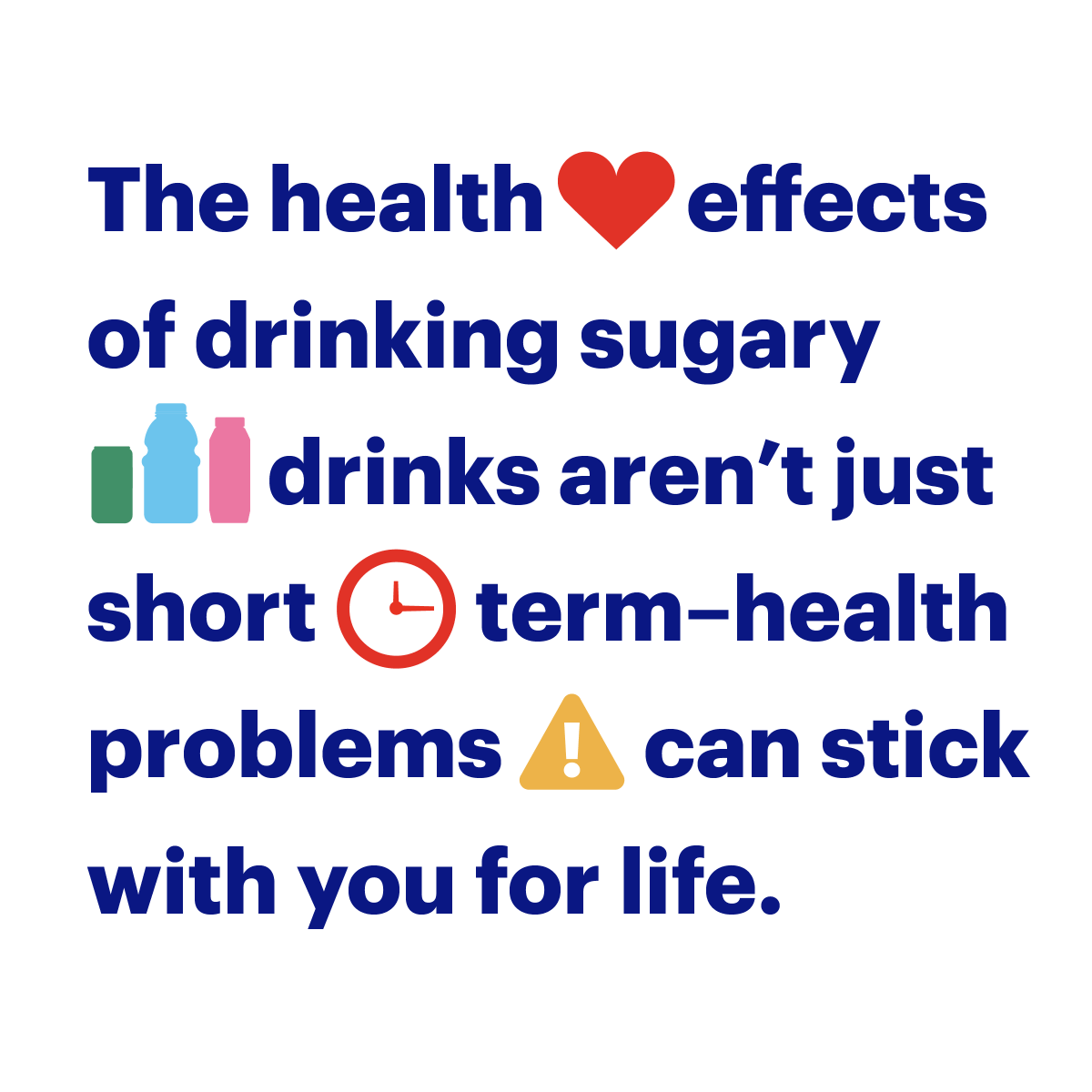 NJSugarfreed's tweet photo. Ditching sugary drinks is easy and the benefits can last a lifetime. No sugar = No problem π #NJSugarfreed https://t.co/h3YEnsFxOx