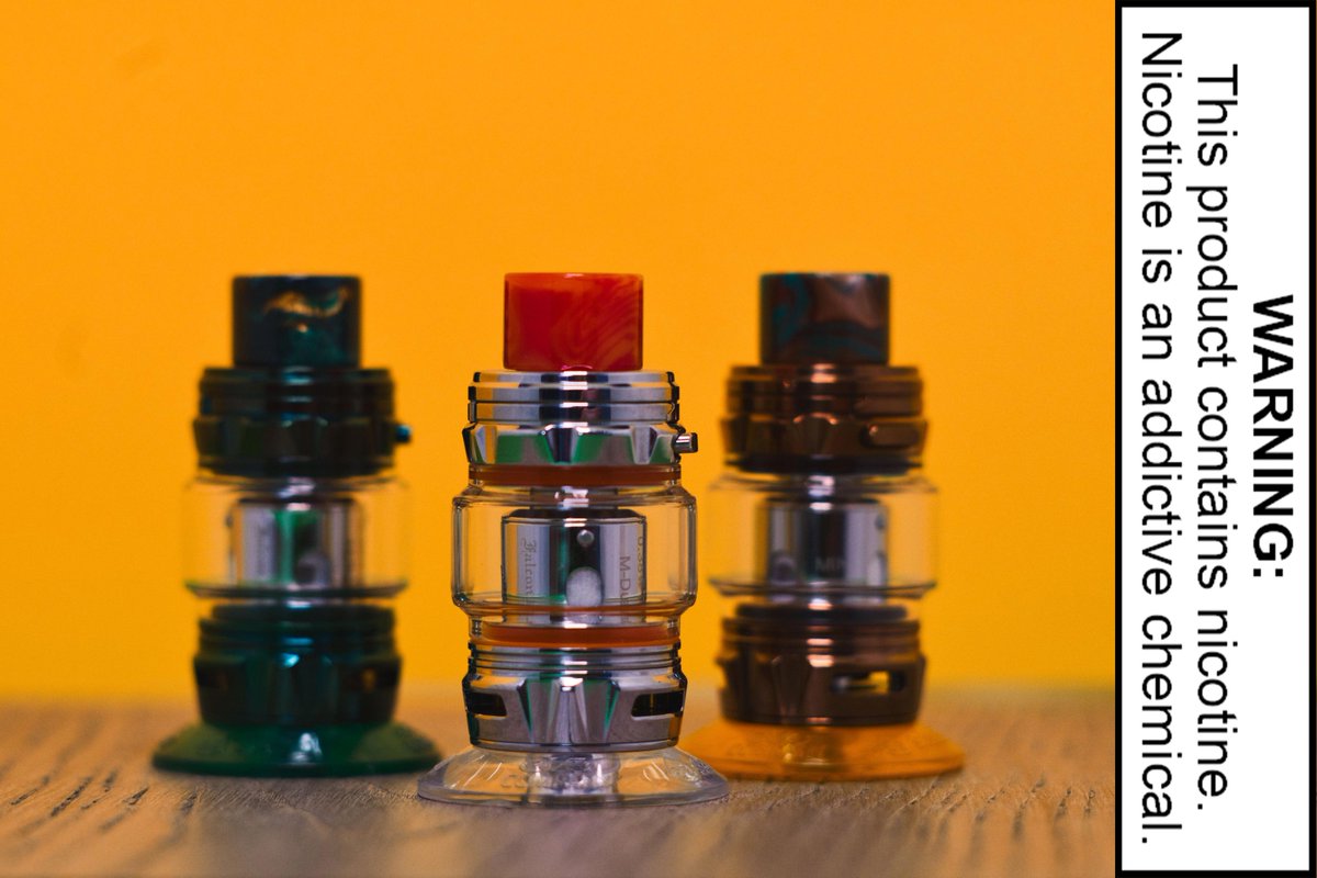 Complete_Vapors's tweet photo. The best tank on the market! Stop by and  check out the Falcon king! 

----
#horizontech #falcontank #vape #vapes #vapenation #vapefam #vapelife #vapelove #vapehappy #vapelife💨 #vapeworld #vapeislife #vapefriend #vapefamily #vapelifestyle https://t.co/6EeMdeF5Jo