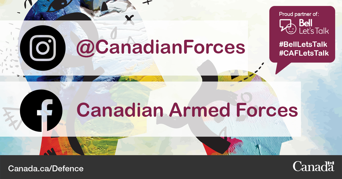 CanadianForces's tweet photo. The mic has been handed over to our #BellLetsTalk audience -- some thoughtful and insightful questions are being asked of our #mentalhealth panelists. Experience their stories through IG or FB: @CanadianForces #CAFLetsTalk https://t.co/PLQR8wWMkE