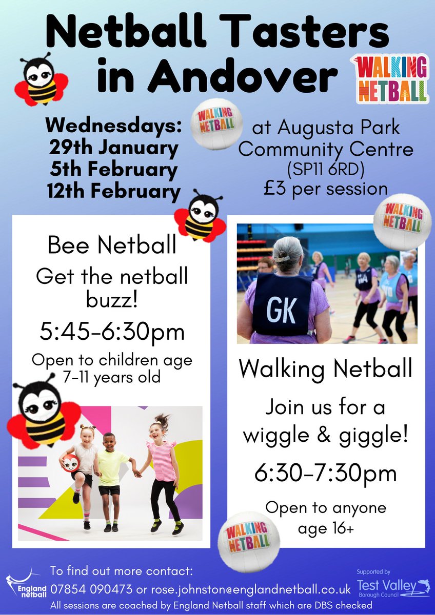 Back To Netball - Hampshire tweet media